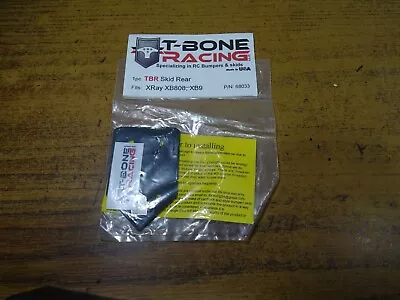 $8.99 • Buy T-Bone Racing Tbr Skid Rear Xray XB808 XB9 68033