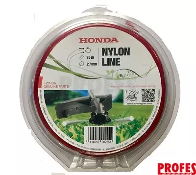 £19.95 • Buy Genuine Honda High Strength Star Profile Strimmer Brushcutter Line 2.7mm X 35Mtr