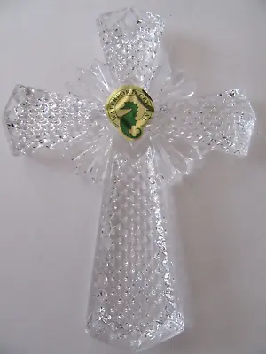$45 • Buy Waterford Crystal 2014 Annual Cross Ornament With Enhancer New In Box 