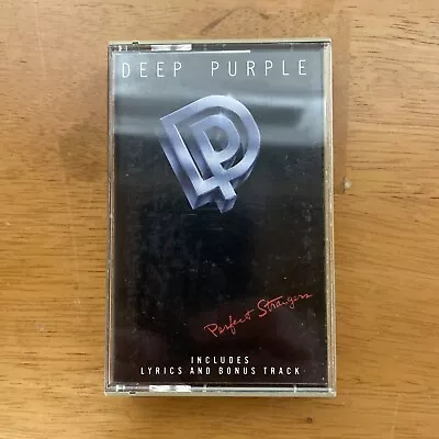 Deep Purple - Perfect Strangers Cassette 1984 Mercury – 824 003-4 M-1 • $2.99