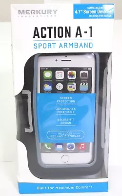 Merkury Innovations Action A-1 Sport Armband X IPod Touch + IPhone 6s/6/7 Phones • $10