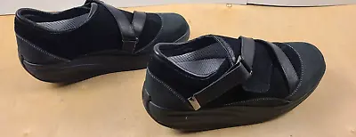 MBT  Raha  Women's Size 9  Black Toning/Walking Shoes Hook & Loop Closure • $34.97