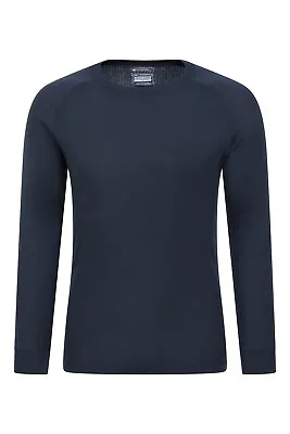 £16.99 • Buy Mountain Warehouse Mens Long Sleeved Round Neck Top Thermal Baselayer Breathable