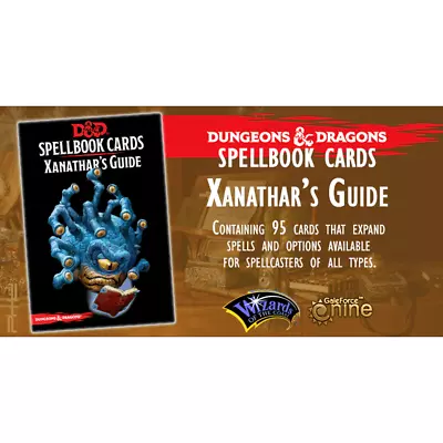 $38.49 • Buy D&D Spellbook Cards Xanathars Deck 2018 Edition