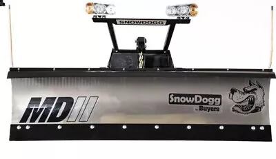 SnowDogg MD75II 7'6  Stainless Steel SNOW PLOW • $2500
