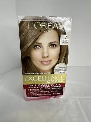 L'OREAL Excellence Crème - 7 DARK BLONDE • $7.95