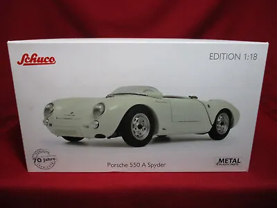 1:18 Porsche 550A Spyder 1948-2018 70 Year Ltd Ed 777 Pcs Schuco Model Car • $280.53