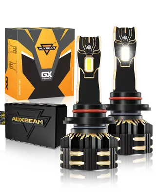 AUXBEAM GX LED Headlights Bulbs High/Low Beam/Fog Lights H11 9005 9006 9145 H7 • $85.89