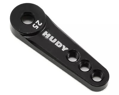 Hudy Machined Aluminum Single Arm Servo Horn (Black) (25T-Futaba Orion ACE) • $18.49