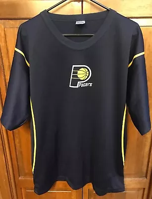 Indiana Pacers NBA Men XL SGA Warm Up Shooting Shirt Blue Pepsi By Park Antony • $9.83