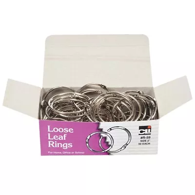 Book Rings 2  50-Count Package • $22.39