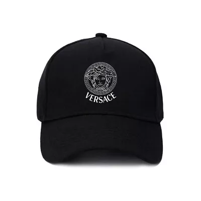 Versace Logo Print Hat 5-Panel Baseball Cap Unisex Adult • $18.50