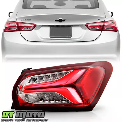 2019 2020 2021 2022 Chevy Malibu LED Type Tail Light Lamp Outer Passenger Side • $54.96