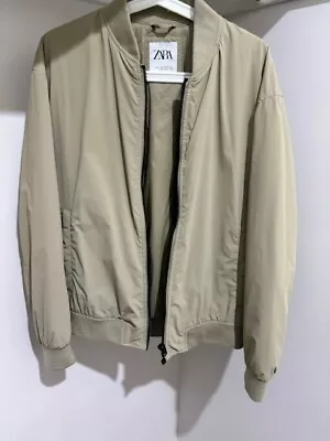 ZARA Beige Mens Jackets Stylish And In Excellent Condition (MED)  • $25