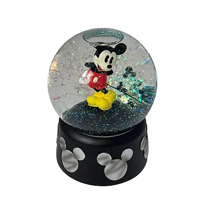 Disney Mickey Mouse March Musical Snow Globe Enesco 6 Inches • $15