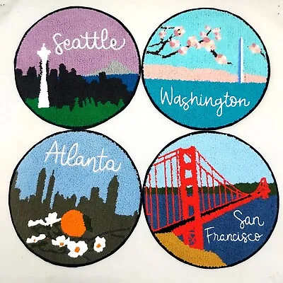 $9.99 • Buy Chenille Souvenir Patch: Seattle, Washington, Atlanta, San Fransisco