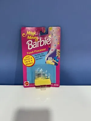 Vintage Barbie 1992 Magic Moves Food Processor NIB Mattel 65339 • $15