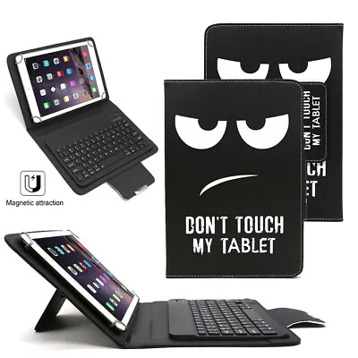 $21.99 • Buy For Amazon Kindle Fire 7 HD 8 10 Tablet 2021 Keyboard Printed Leather Case Cover