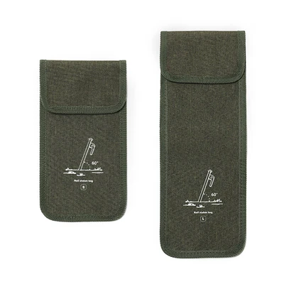 $9.78 • Buy Tent Ground Nails Storage Bag Wind Rope Tent Pegs Case Outdoor Camping Equipment