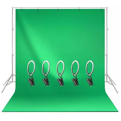 LimoStudio 6 X 9 Ft. Green Chromakey Screen Backdrop Muslin Extra Soft Silk ... • $27.63