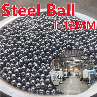 2022 Steel Loose Bearing Ball Replacement Parts 1-12mm Bike Bicycle Cycling NEW • $4.39