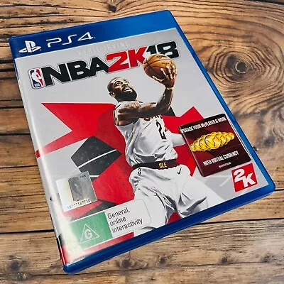 NBA 2K18 (PS4 Sony PlayStation 4) • $9.88