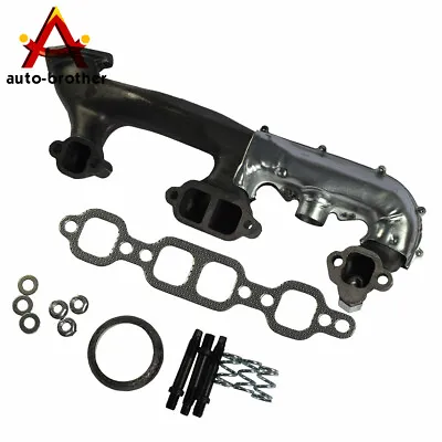 Right Exhaust Manifold With Heat Shield For Chevrolet GMC Pickup Truck SUV 5.7L • $54.97