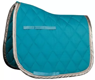 Harry's Horse Next Full Size Dressage Saddle Pad - Turquoise/Silver Harry's Hors • $65