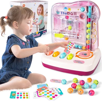 VATOS Toys Girls Matching Game Machine - Roll Ball Marble Run For...  • £24.46