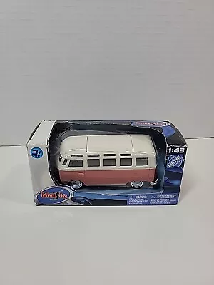 Maisto Volkswagen VW Van SAMBA Bus Diecast Metal 1:43 Scale • $14.99