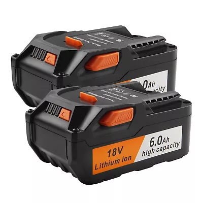 £59.99 • Buy 2X 6.0AH 18V Li-ion Battery For AEG L1830R L1815R B1820R B1814G BS18G BSS18C UK