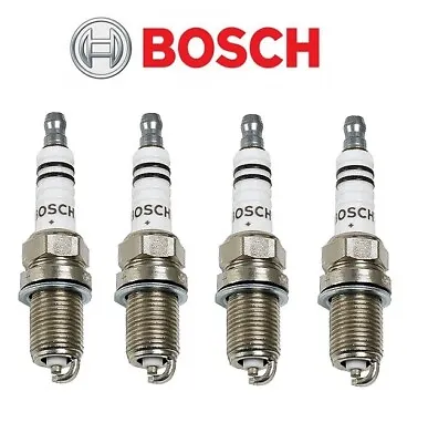 Set Of 4 Spark Plugs Bosch For Mercedes W124 R129 W140 W210 VW Jetta Passat • $15.97