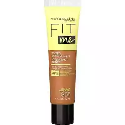 Maybelline Fit Me Tinted Moisturizer Natural Coverage 355 1 Fl Oz • $7.50