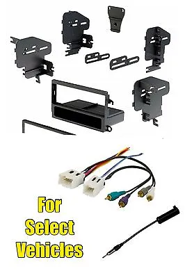 Single Din Car Stereo Radio Install Dash Mount Kit W/Amp Bose Combo For Nissan • $24.95