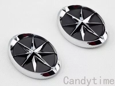 $12.30 • Buy Pair 3d Fuel Tank Emblem Badge Decal Sticker For Yamaha V-star 650 950 1100 1300