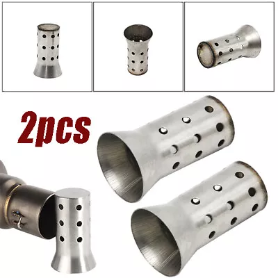 2X 51mm Motorcycle Exhaust Pipe Muffler Insert Baffle DB Killer Silencer • $13.99