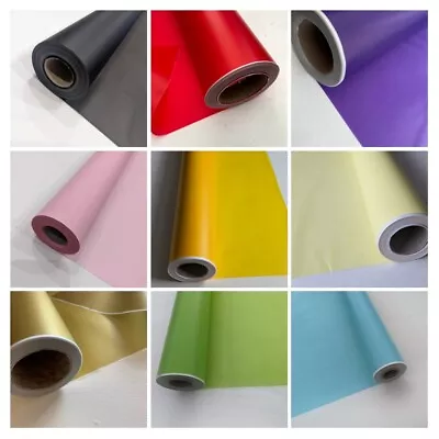 £3.69 • Buy Frosted Cellophane Gift Wrap For Wedding Christmas Cakes Hampers Birthday