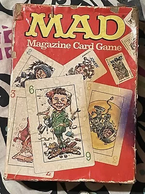 Vintage Mad Magazine Card Game Complete • $27.50