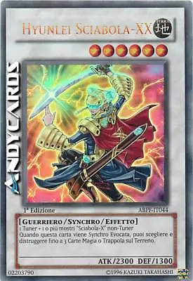 Unl. HYUNLEI SABOLA -XX • (Xx-Saber Hyunlei) • Ultra R • ABPF IT044 • Yugioh! • $10.54