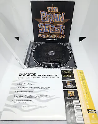 THE BRIAN SETZER ORCHESTRA Luck Be A Lady EP Japan CD TFCK-87836 W/OBI 5 Tracks • £18.89