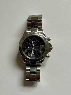 £75 • Buy Andre Belfort Le Capitaine Men's Silver Watch
