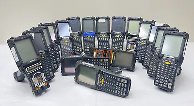 Lot (17) Symbol Motorola Etc MC9090- Wireless Laser Barcode Scanner Parts/Repair • $150