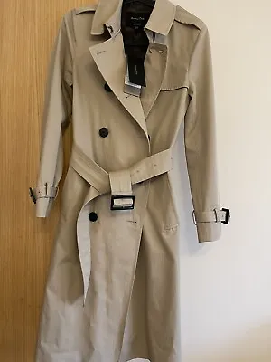 Brand New Womens Massimo Dutti Trench Coat Size Xs • £180