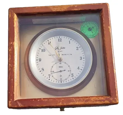 Glashütte Quarz Marine Chronometer  Typ 1-71 Made In 1980's In The DDR • £650
