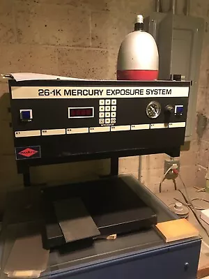 $400 • Buy Nuarc 26-1K UV Exposure Unit With Vacuum Frame For Screen Printing And Alt Photo