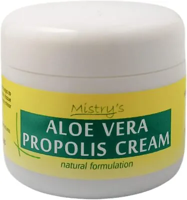 Mistry's Aloe Vera Propolis Cream 50g Moisturising For Eczema And Dry SkinVegan • £26.11