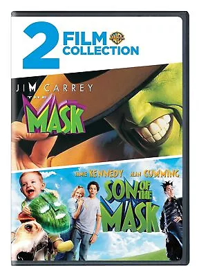 The Mask / Son Of The Mask DVD Jim Carrey NEW • $7.99