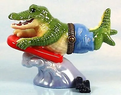 Alligator PHB Gator On Surf Board  Hinged Box  Midwest Of Cannon Falls • $19.98