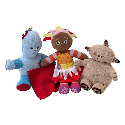 In The Night Garden Soft Toy Set Makka Pakka Iggle Piggle  Upsy Daisy Clip On • £23.75