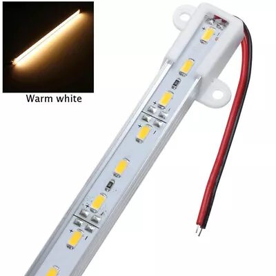 50CM LED Light Strip SMD5730 Hard Aluminium White Bar Light For Store Bar Home • £3.94